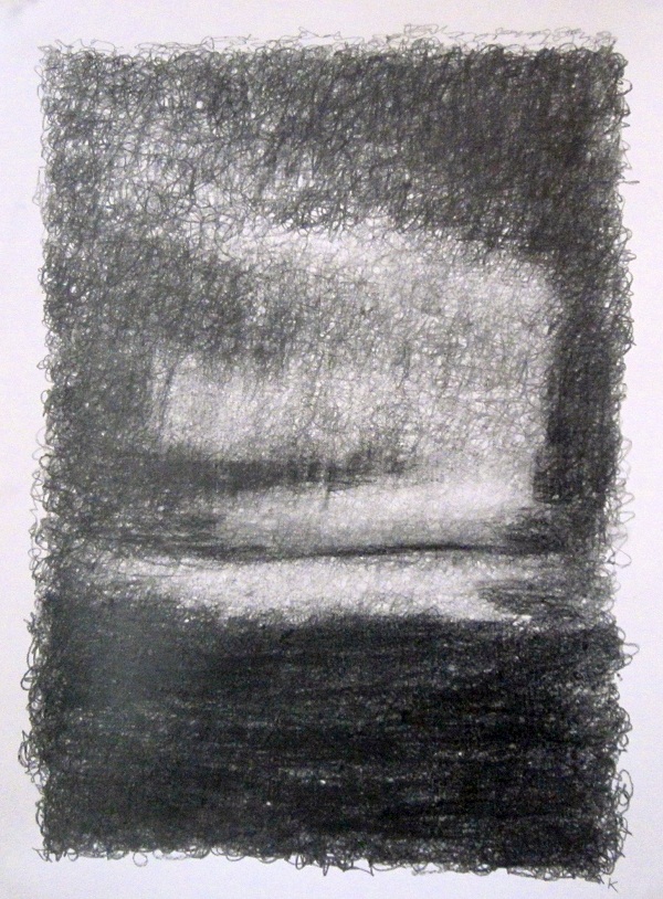 2-east-over-rannoch-moor-early-morning-graphite-stick-on-paper-2013