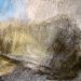 5 'Below Canisp, passing hail shower', Oil on canvas, 2015, 80 x 80 cm