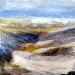 \'Towards Dalwhinnie\', Acrylic & Pastel, 2008, 30 x 30 cm 