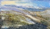 ´Overlooking Loch Ericht, February´, Acrylic-pastel-2009-100-x-60-cm