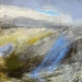 352 \'Between showers,from the upper slopes of Canisp\', Oil on canvas, 2015, 80 x 80cm