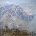 \'Beinn Liath Mhor\', Acrylic & Pastel, 2008, 30 x 30 cm