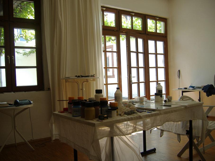 My studio in Speyer Sämergasse 