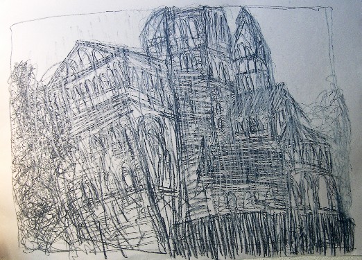 new-drawing-the-cathedral-speyer-140-x-100-cm