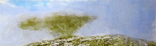 245-break-in-the-cloud-beinn-griam-beg-sutherland-acrylic-pastel-2012-76-x-23-cm
