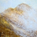 253 \'Approaching Sgorr Dhearg, above Ballachulish\', Acrylic & Pastel, 2012, 30 x 30 cm