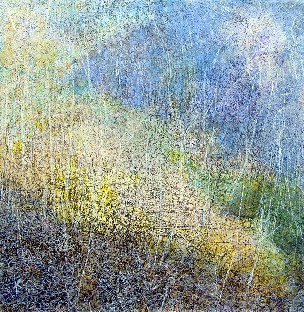 29 'In the glen', Acrylic & Pastel, 45 x 48 cm, 2006,