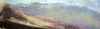 278 \'A hazy spring day, Culter Fell\', Acrylic & Pastel, 2013, 76 x 23 cm