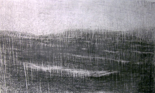 3-approaching-harris-a-damp-may-evening-graphite-on-paper-2013