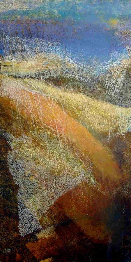 70-late-december-afternoon-above-wanlockhead-acrylic-pastel-2007-102-x-200-cm