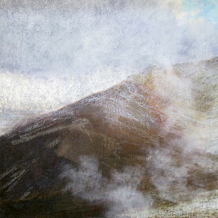 274  'On Beinn a' Ghlo', Acrylic & Pastel, 2013, 80 x 80 cm