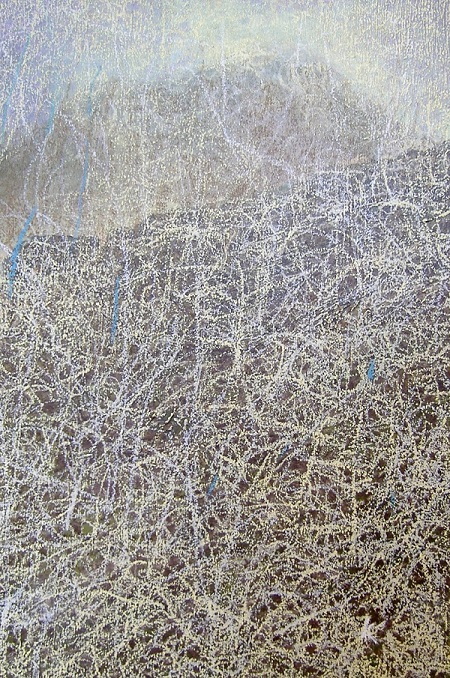 91s 'Glen Coe', Acrylic & Pastel, 2008, 20 x 32 cm