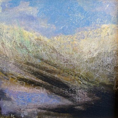 'Late winter afternoon, west Highlands', Acrylic & Pastel, 2009, 30 x 30 cm