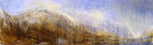 'Between Creise and the Buachaille, winter'