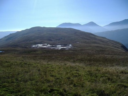 On the ridge to Meall Buidhe