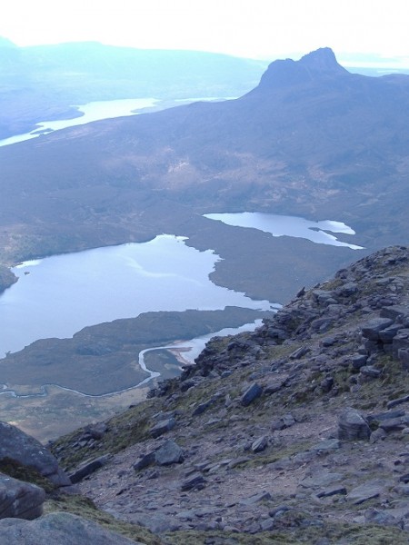 West from Cul Mor, Assynt
