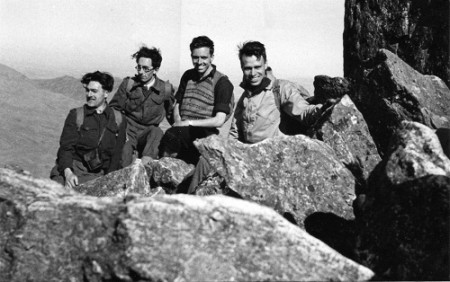 Summit of Tryfan, Easter 1948