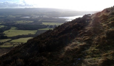 Loch Lomond from the slopes of Conic Hill
