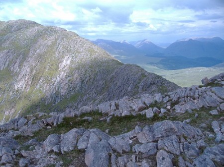 On the ridge to Beinn Sgulaird
