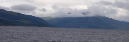 West, across the Firth of Clyde