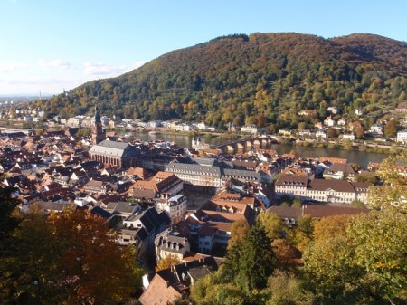 View from the castle, Heidelberg