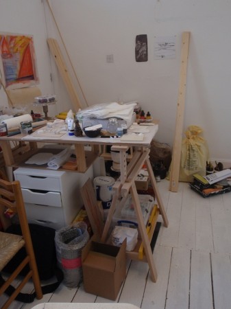  'My old studio ....newly occupied'