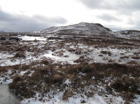 'The small summit of Ghlas Beinn'