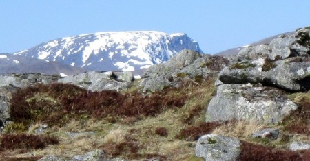Ben Nevis from Meall Bhalach ...with a bit of zoom!
