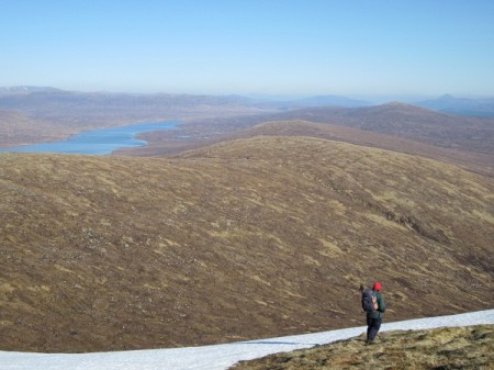 A wild and beautiful country, NE from Beinn a' Chrulaiste