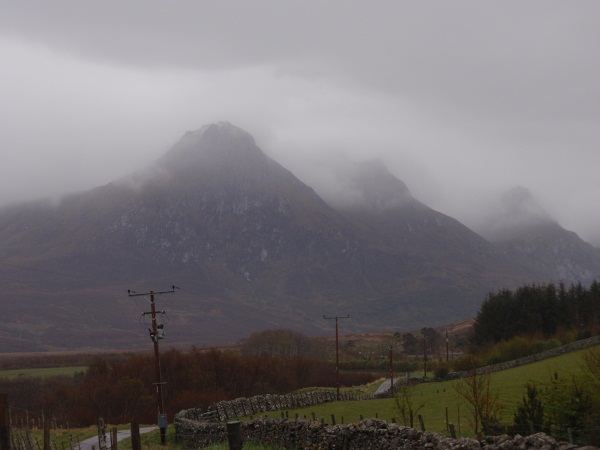 Ben Loyal emerging from this mornings deluge