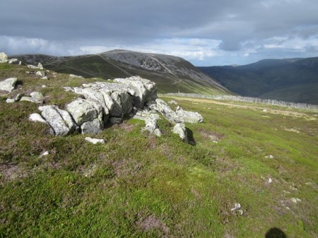Carn Aosda from below the Cairnwell
