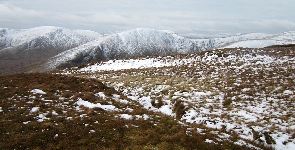 The Luss Hills, from the summit of Beinn Dubh