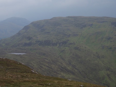 Meall Teibh from the summit of Beinn Inverveigh