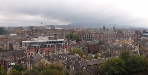 View from Edinburgh castle