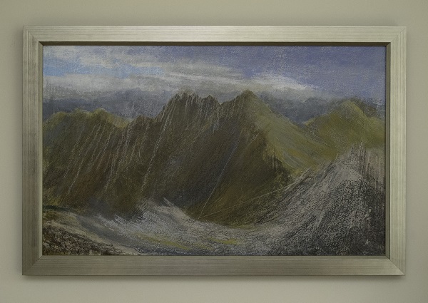 An Teallach painting finished and framed