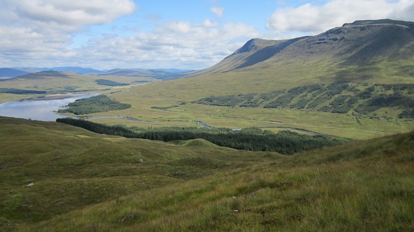 From the eastern end of Ben Inverveigh