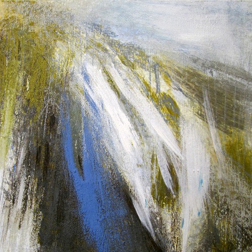 'From Conival, May' Acrylic & Pastel  40 x 40 cm, RP £720