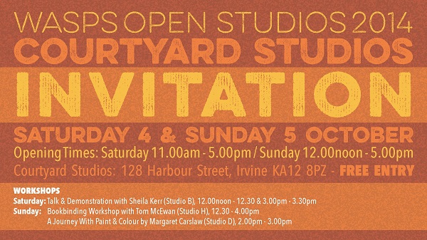 Open Studios Invitation 2014