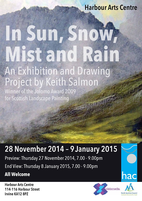 Keith Salmon Harbour Arts Centre Exhibition 2014