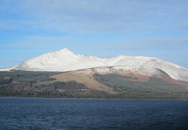 Approaching the Isle of Arran